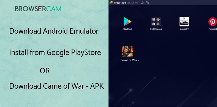 run Game of War - Fire Age on PC
