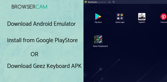 run Geez Keyboard on PC run Geez Keyboard on PC