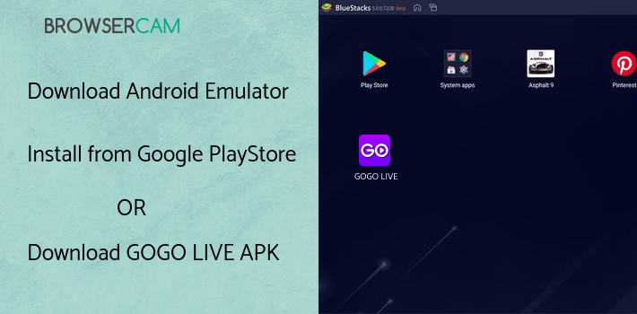 run GOGO LIVE on PC run GOGO LIVE on PC