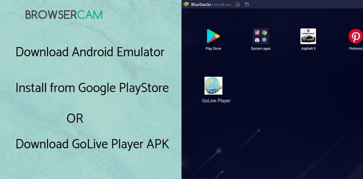 run GoLive Player on PC