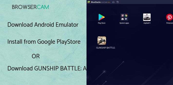 run GUNSHIP BATTLE: Helicopter 3D on PC run GUNSHIP BATTLE: Helicopter 3D on PC