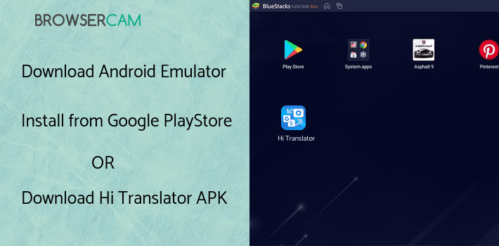 run Hi Translator on PC