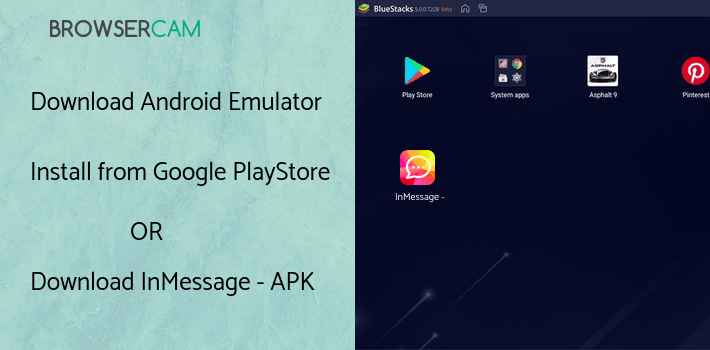 run InMessage - Chat, meet, dating on PC