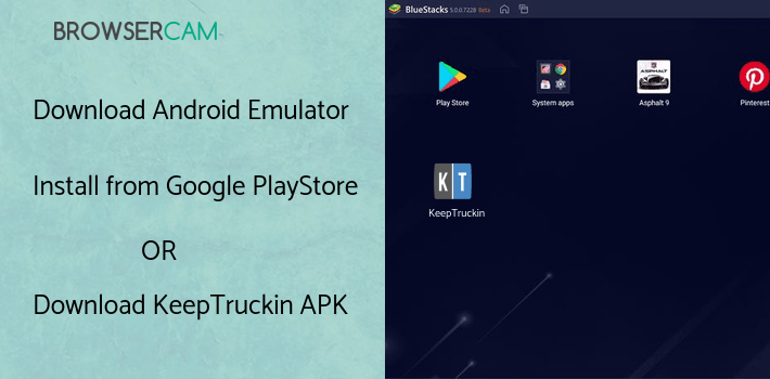 run KeepTruckin Electronic Logbook on PC