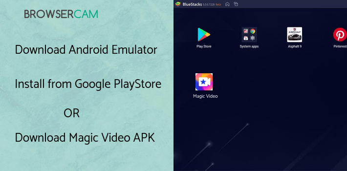 run Magic Video Plus - Video Editor, Music, Beauty on PC