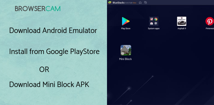run Mini Block Craft on PC run Mini Block Craft on PC