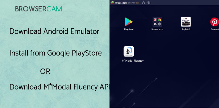 run M*Modal Fluency Mobile on PC