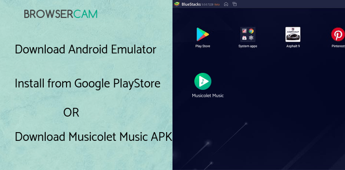 run Musicolet Music Player [Free, No ads] on PC