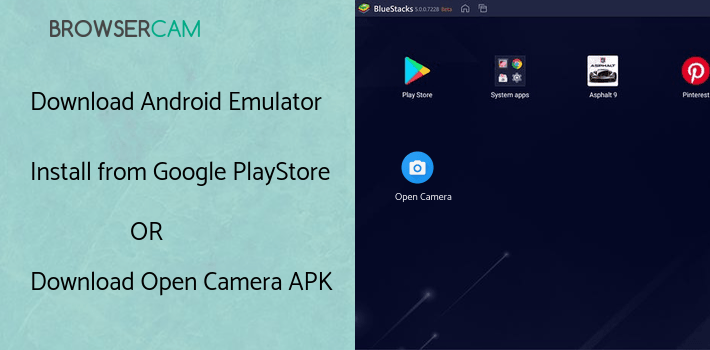 run Open Camera on PC run Open Camera on PC