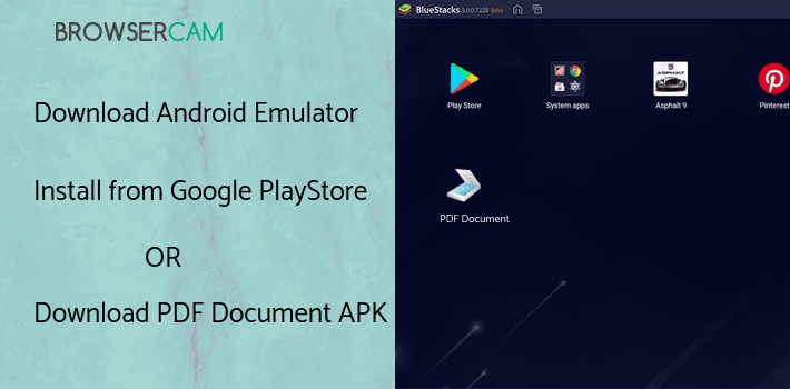 run PDF Document Scanner Classic on PC