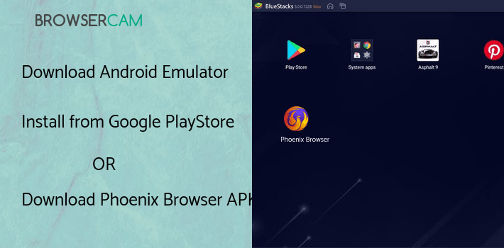 run Phoenix Browser -Video Download, Data Saving, Fast on PC