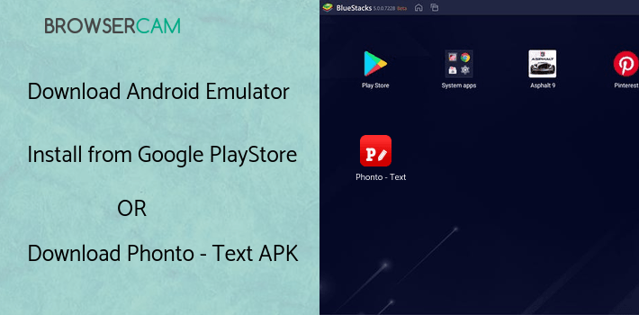 run Phonto - Text on Photos on PC run Phonto - Text on Photos on PC