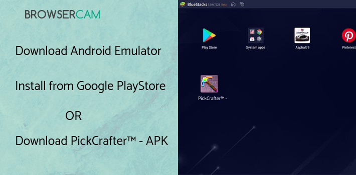 run PickCrafter™️ - Idle Craft Game on PC run PickCrafter™️ - Idle Craft Game on PC