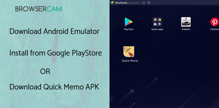 run Quick Memo on PC