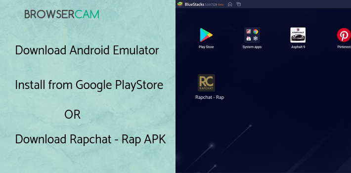 run Rapchat - Rap Music Studio with Auto Vocal Tune on PC