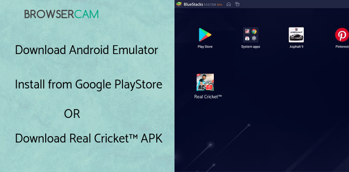 run Real Cricket™ GO on PC run Real Cricket™ GO on PC