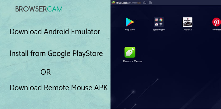 run Remote Mouse on PC run Remote Mouse on PC