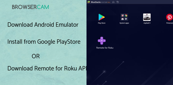 run Remote for Roku TV - RoByte - Control on PC