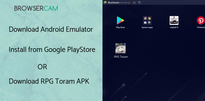 run RPG Toram Online on PC