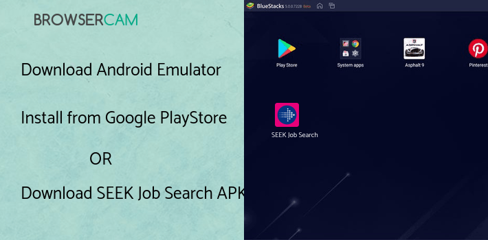 run SEEK Job Search on PC