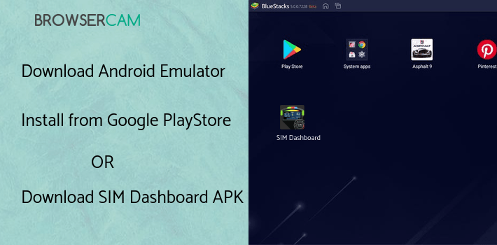run SIM Dashboard on PC run SIM Dashboard on PC