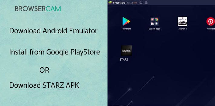 run STARZ on PC run STARZ on PC