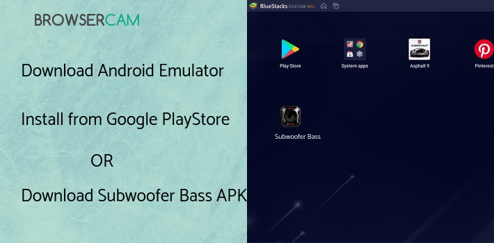 run Subwoofer Bass Booster on PC run Subwoofer Bass Booster on PC