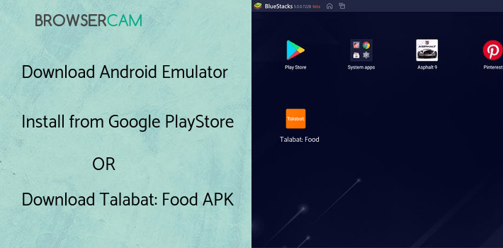 run Talabat: Food Delivery on PC run Talabat: Food Delivery on PC