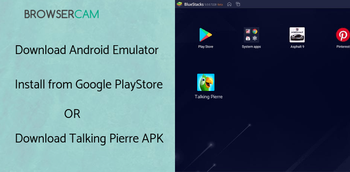 run Talking Pierre the Parrot on PC run Talking Pierre the Parrot on PC