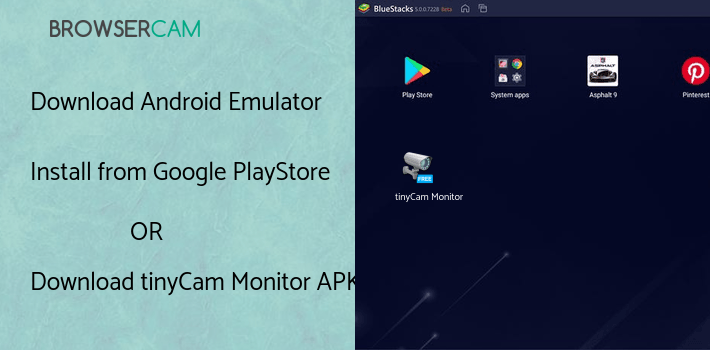 run tinyCam Monitor FREE - IP camera viewer on PC run tinyCam Monitor FREE - IP camera viewer on PC