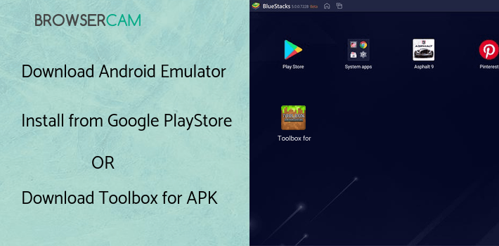 run Toolbox for Minecraft: PE on PC run Toolbox for Minecraft: PE on PC