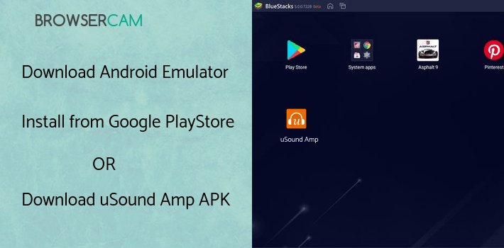 run uSound Amp (Music Player) on PC run uSound Amp (Music Player) on PC