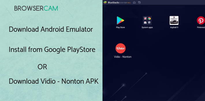 run Vidio - Nonton Video, TV & Live Streaming Gratis on PC run Vidio - Nonton Video, TV & Live Streaming Gratis on PC
