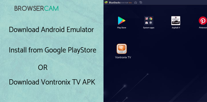 run Vontronix TV on PC run Vontronix TV on PC
