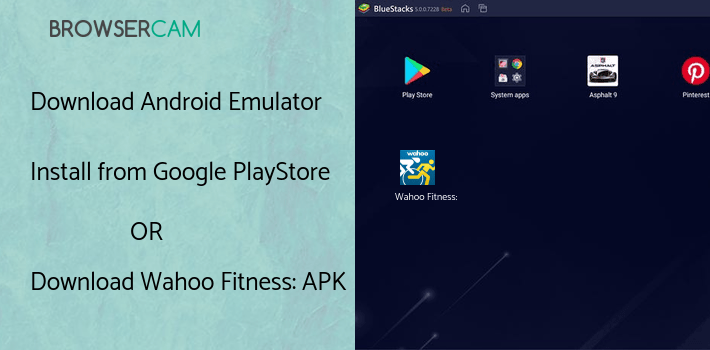 run Wahoo Fitness: Workout Tracker on PC