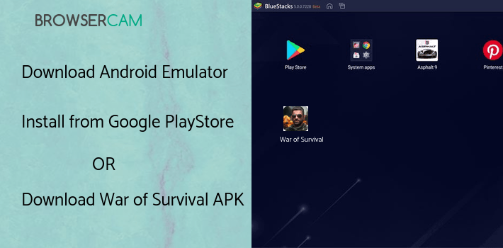 run War of Survival on PC