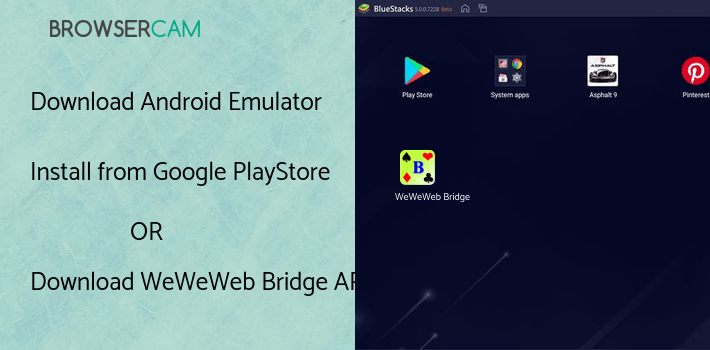 run WeWeWeb Bridge (Free) on PC