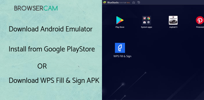 run WPS Fill & Sign on PC