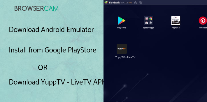 run YuppTV - LiveTV Movies Shows on PC