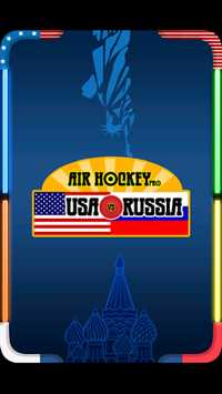 Air Hockey Pro: Russia vs USA APK screenshot 1