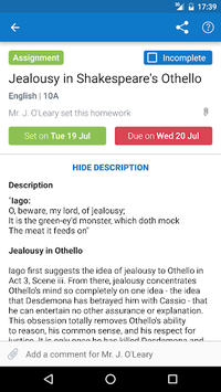 Show my homework sign in picture